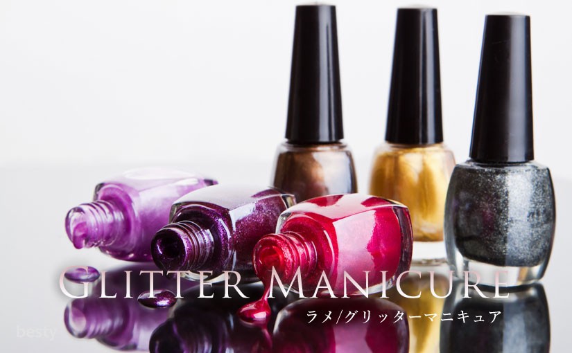 glitter-manicure